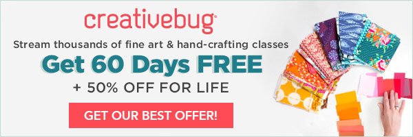 Creativebug. Stream thousands of fine art and hand-crafting classes. Get 60 Days Free + 50% off for life. Get our best offer!