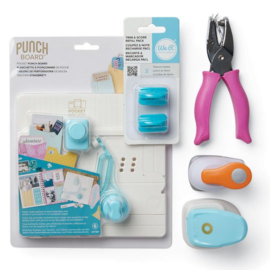 Papercrafting Punches and Cutting Supplies