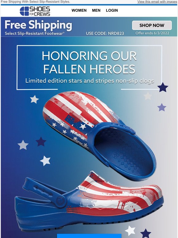 Honor Our Fallen Heroes With Limited Edition Red, White & Blue