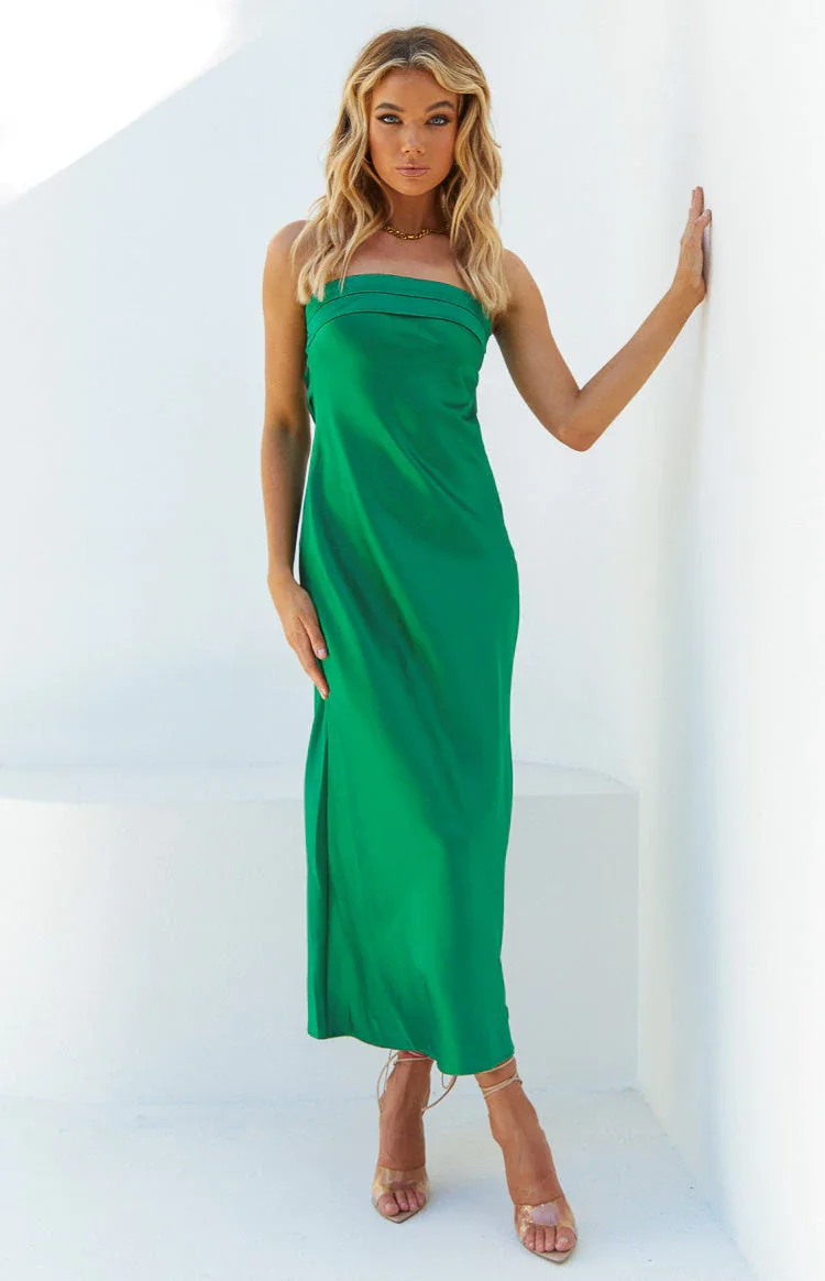 Image of Maiah Emerald Maxi Dress