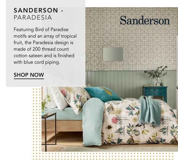 Sanderson Paradesia Bedding in Orchid & Grey Skip to the end of the images gallery Skip to the beginning of the images gallery