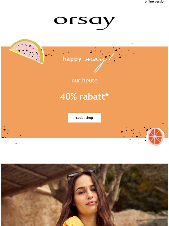 nur heute: 40% rabatt | shirts we love 