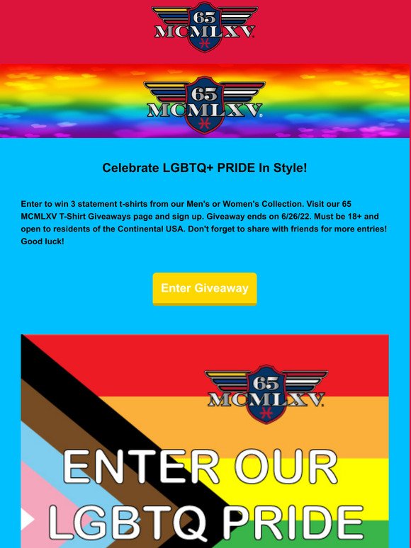 LGBT Pride Giveaway Is Open!