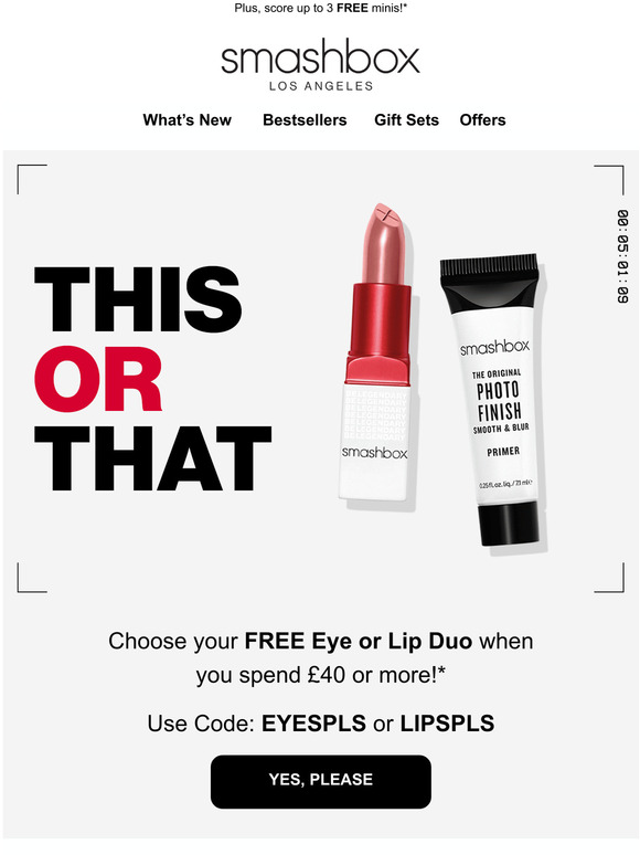 Choose Your Free Makeup Duo