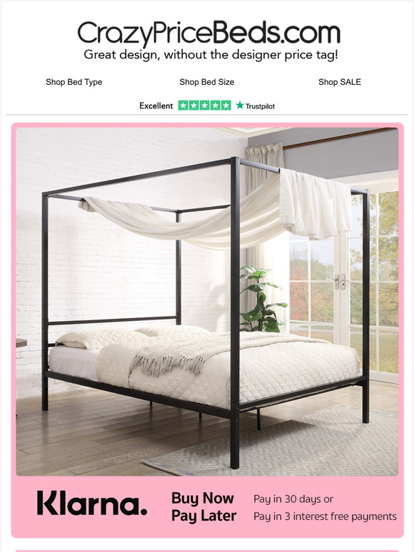 klarna double bed