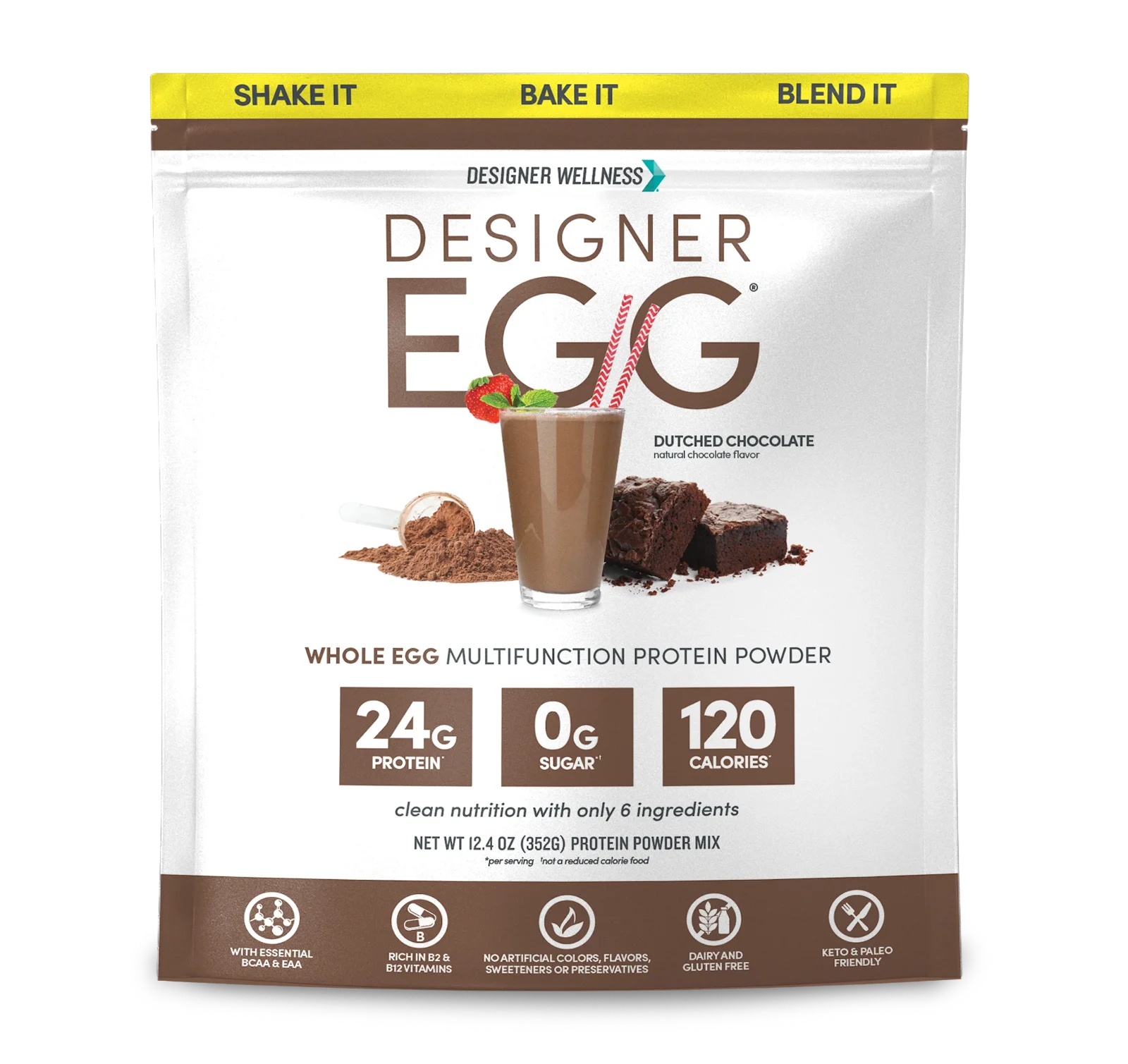 Image of Chocolate Designer Egg Protein Powder
