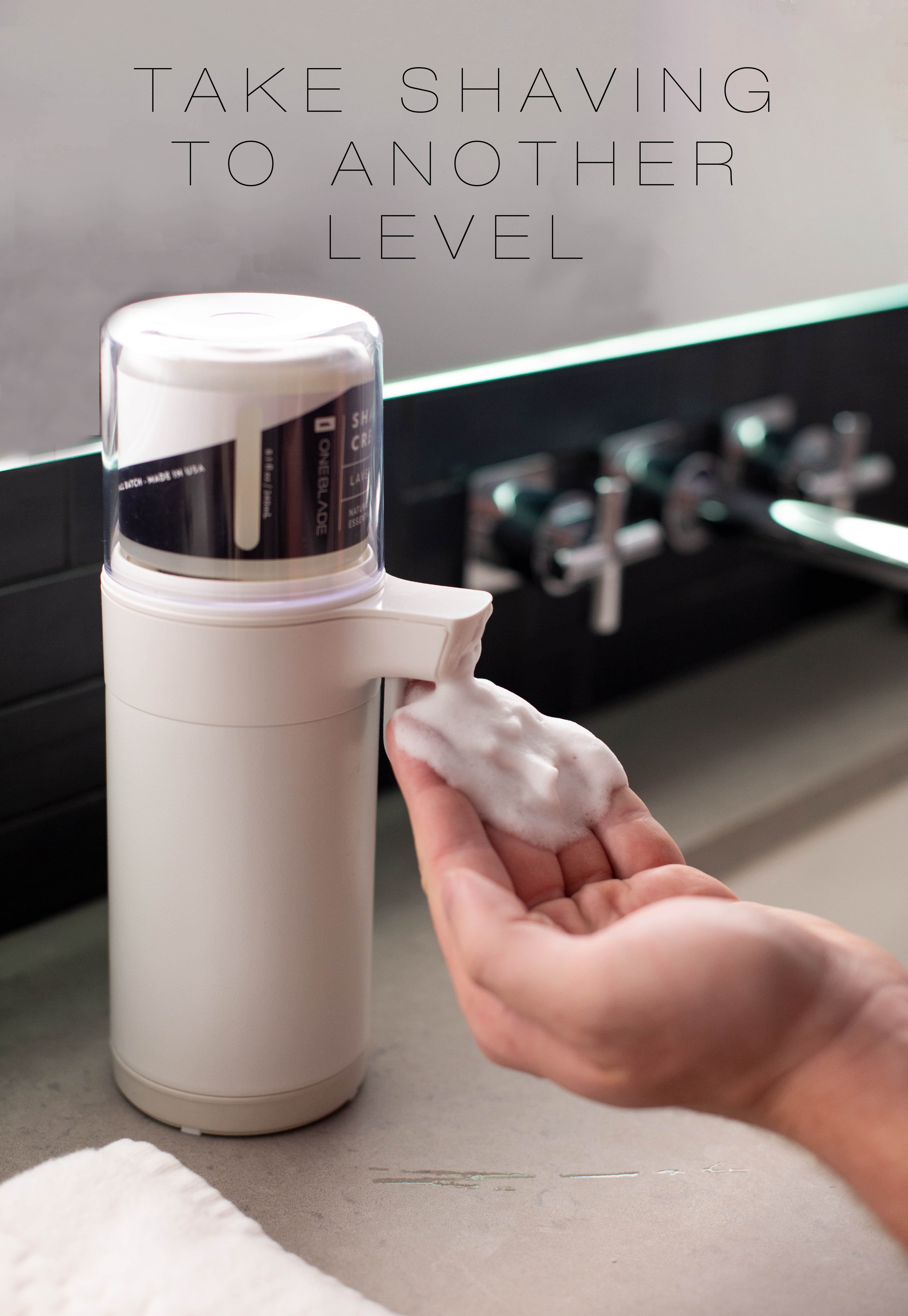 OneBlade Hot And Ready To Lather Milled