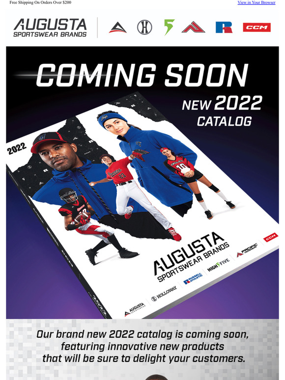 Augusta Sportswear NEW 2022 Catalog Coming Soon! Milled