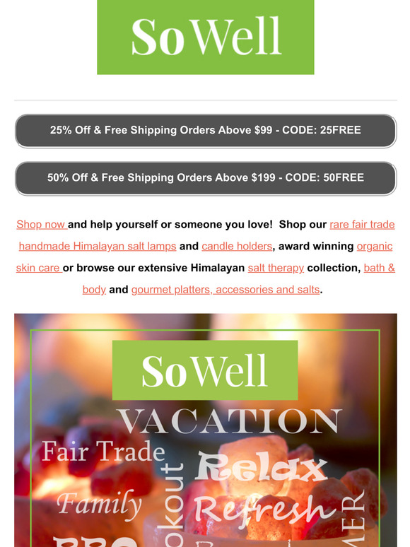 Celebrate Summer So Well With Our Memorial Day Sale!