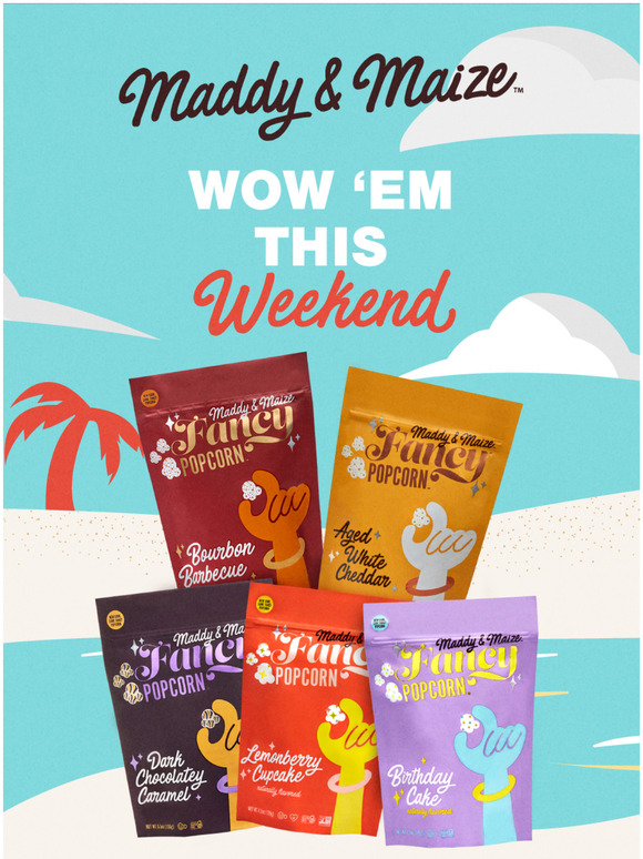 Fancy snacks for your holiday weekend