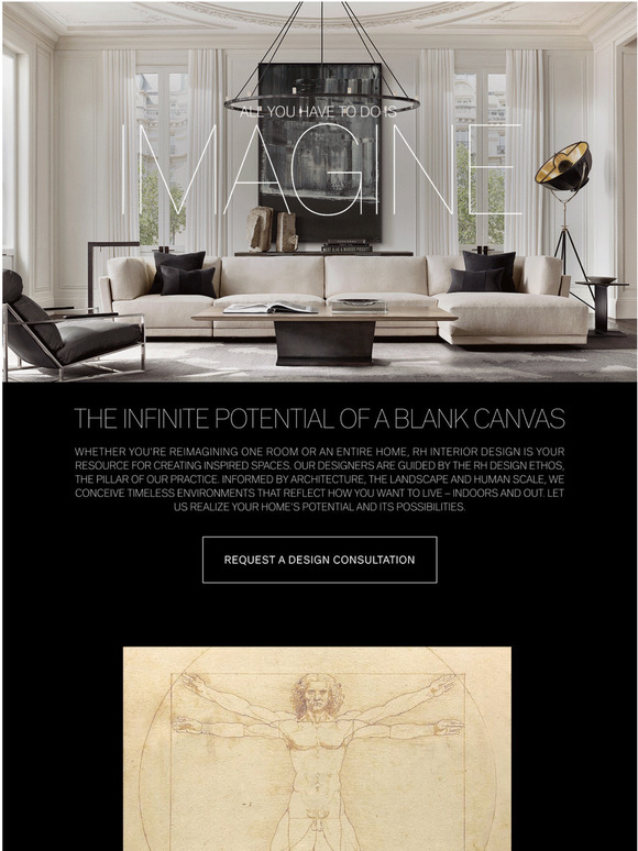 Restoration Hardware Reimagine Your Home with a Designer