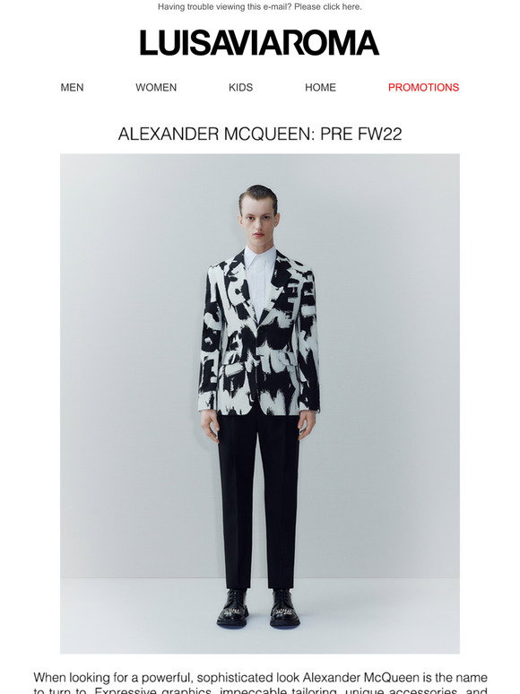 LUISAVIAROMA: The magical touch of Alexander McQueen | Milled