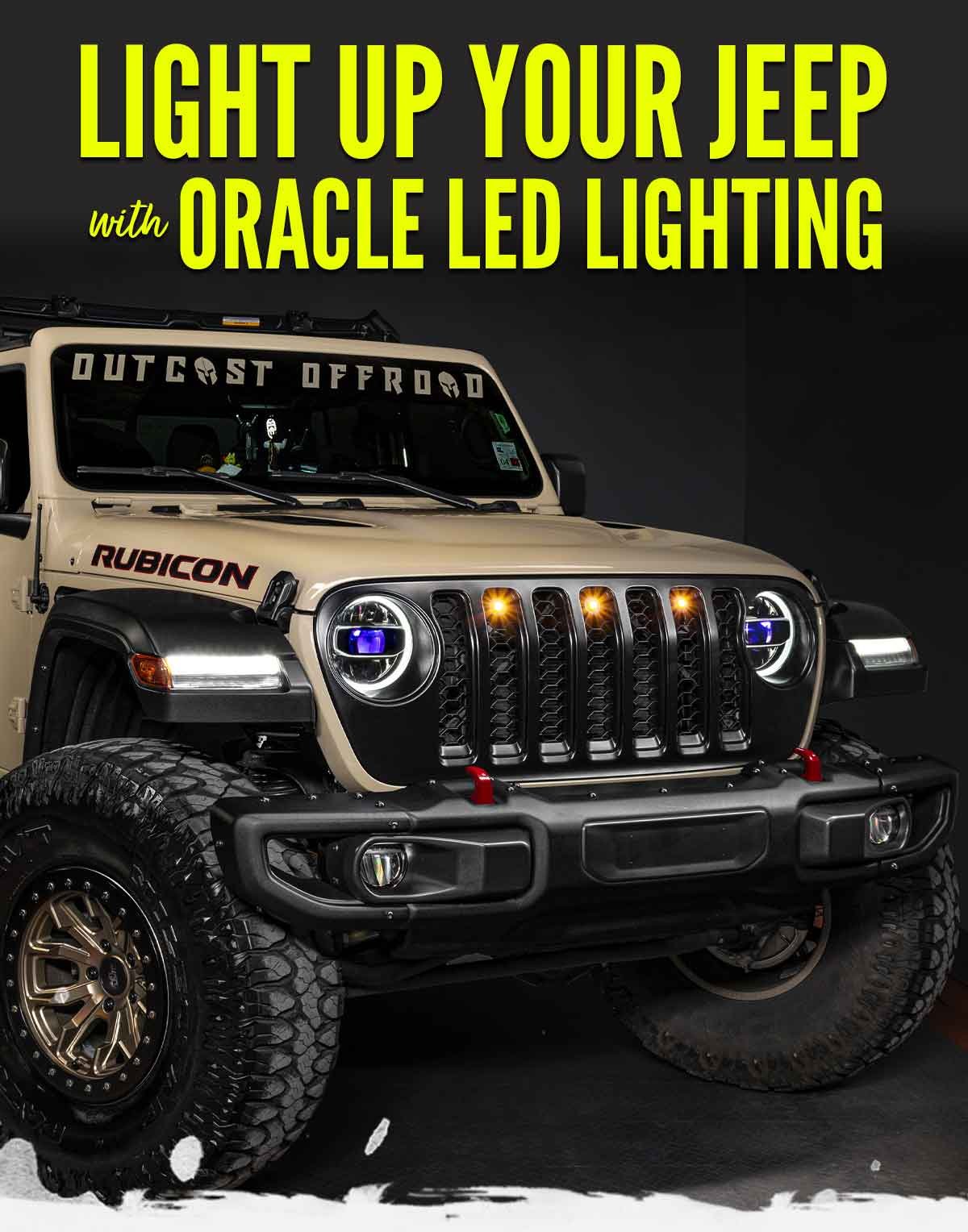 Light Up Your Jeep With Oracle LED Lighting