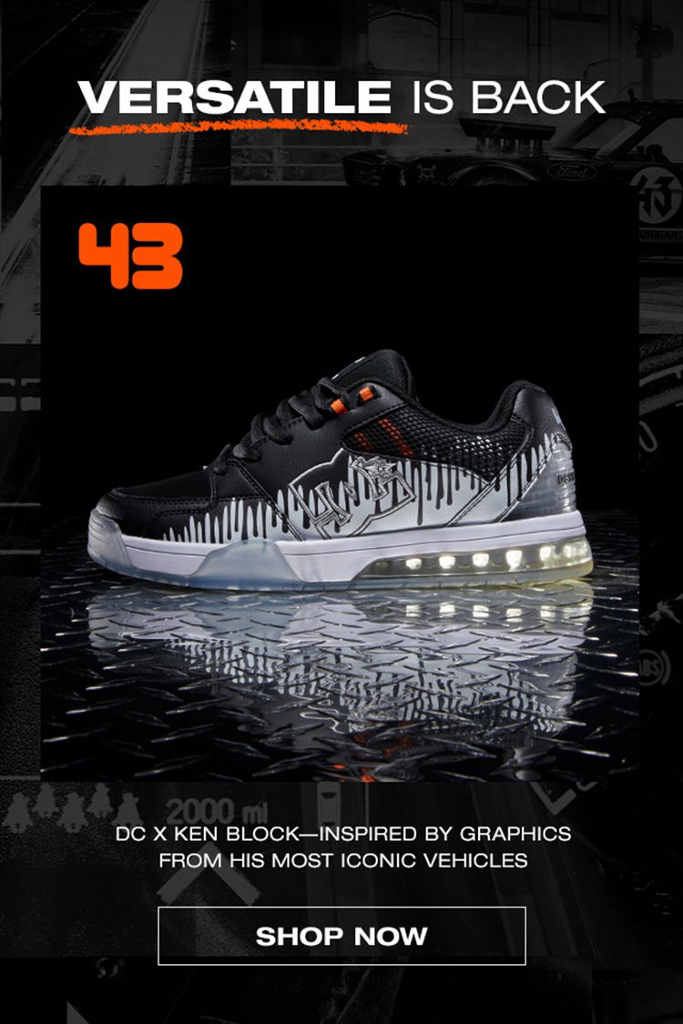 DC Shoes: The Ken Block VERSATILE Is Back! | Milled