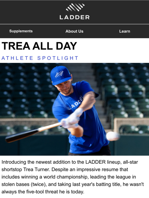 Meet Trea Turner: All-Star Shortstop & LADDER Athlete