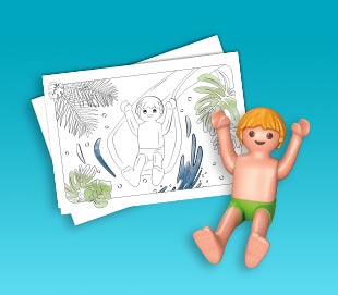 Waterpark Coloring Fun