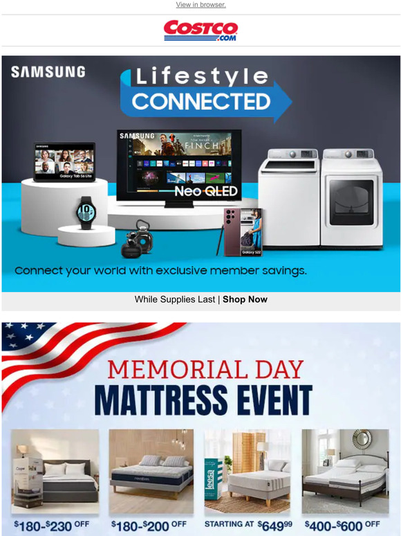 Costco Electronics, Appliances and MORE! Shop Exclusive Samsung