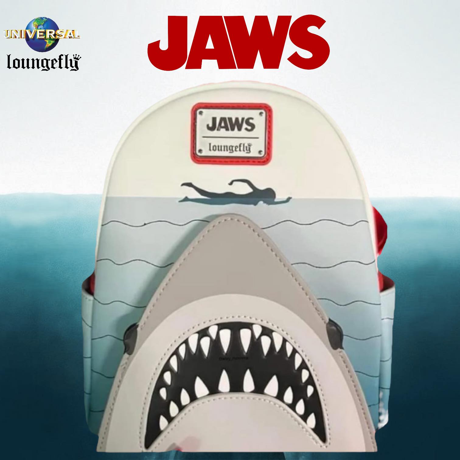 Universal outlet Exclusive Jaws Loungefly