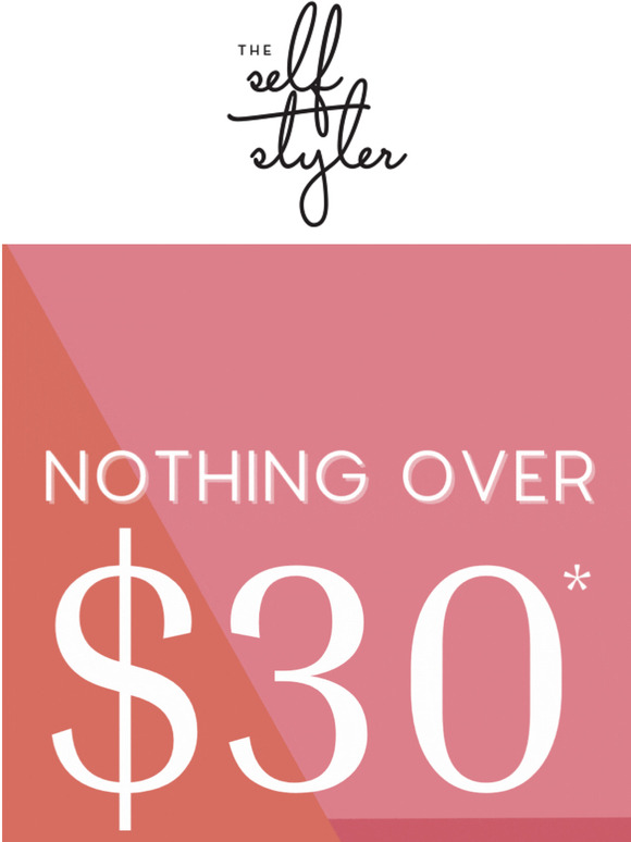 The Self Styler CLEARANCE FRENZYNOTHING OVER 30 Milled