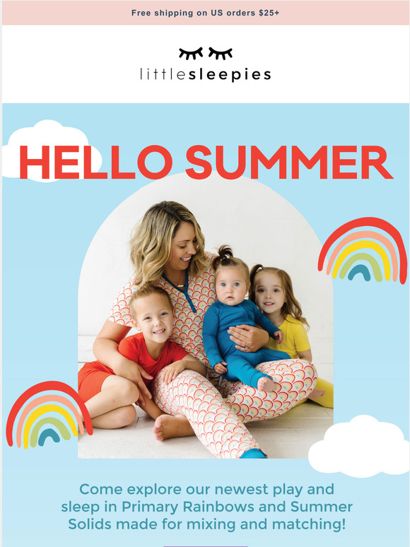Little Sleepies Summer musthaves are here Milled