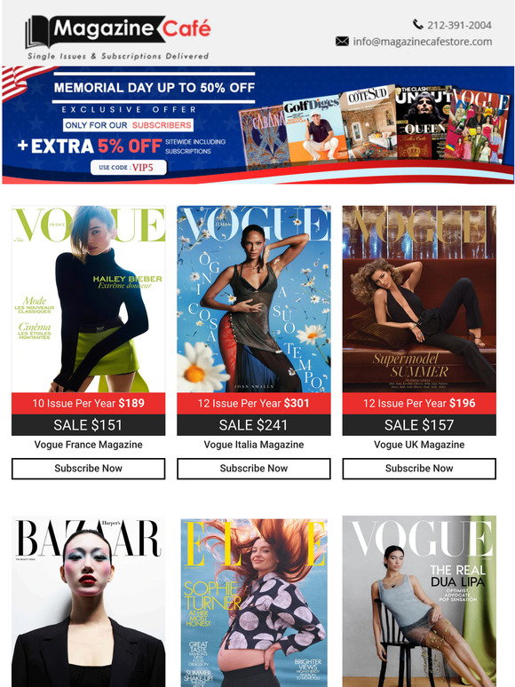 Magazine Cafe: VIP Deal only for loyal members | Milled