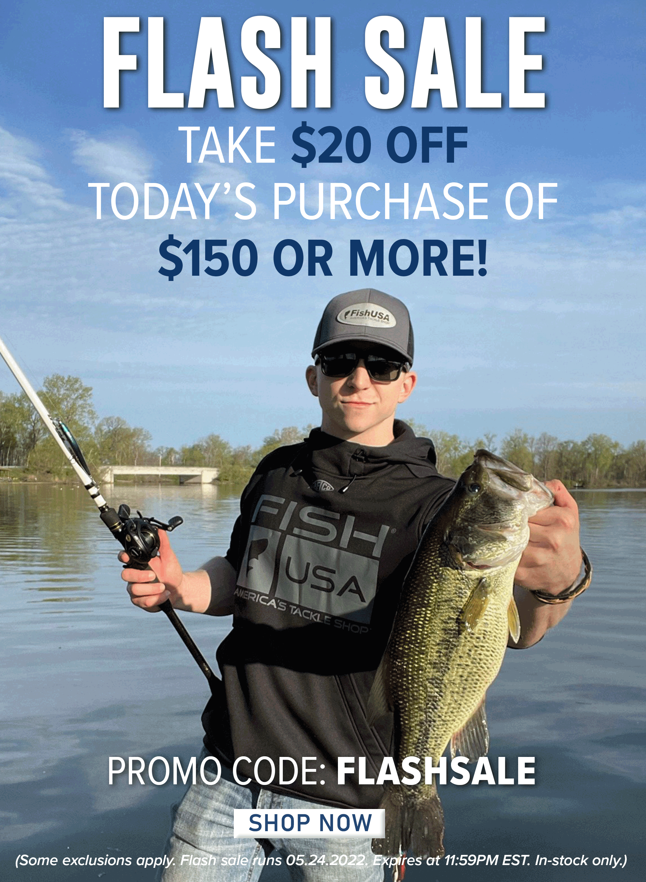 FishUSA.com: Hurry, This Flash Sale Is For Tonight Only!