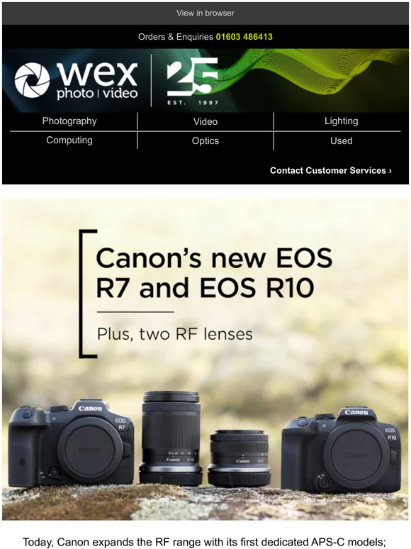 wex canon lenses