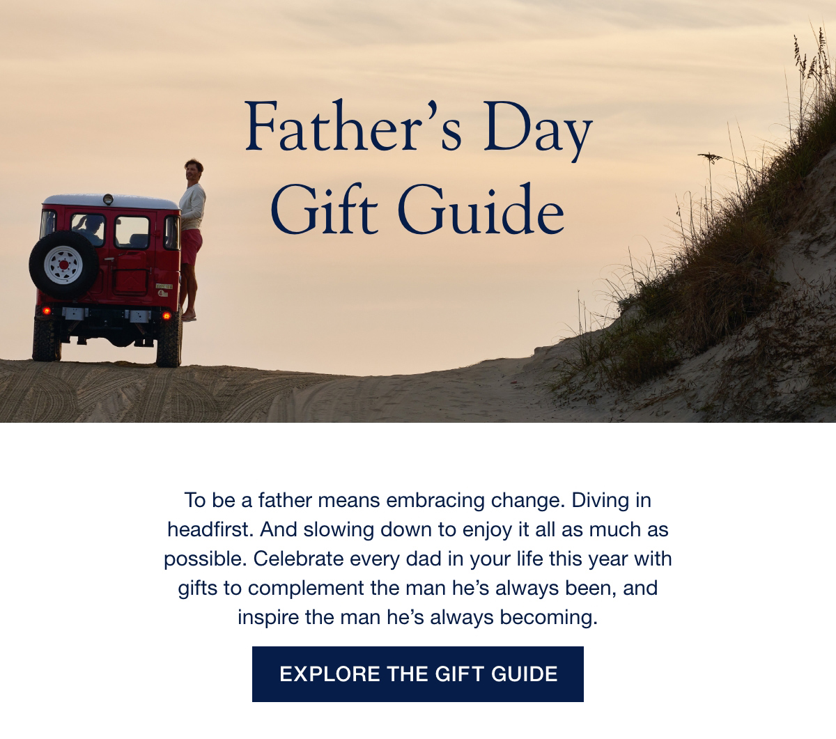 Shop Father's Day Gift Guide Inspiration