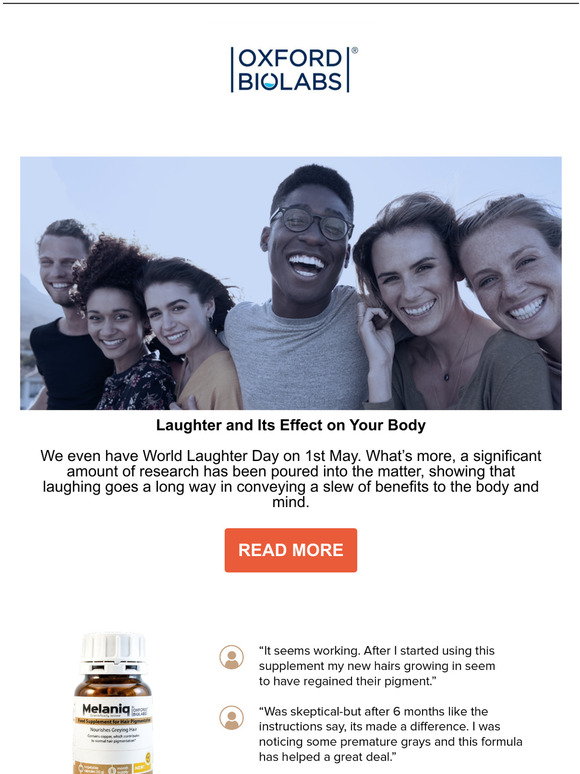 Laughter and Its Effect on Your Body - Oxford Biolabs updates