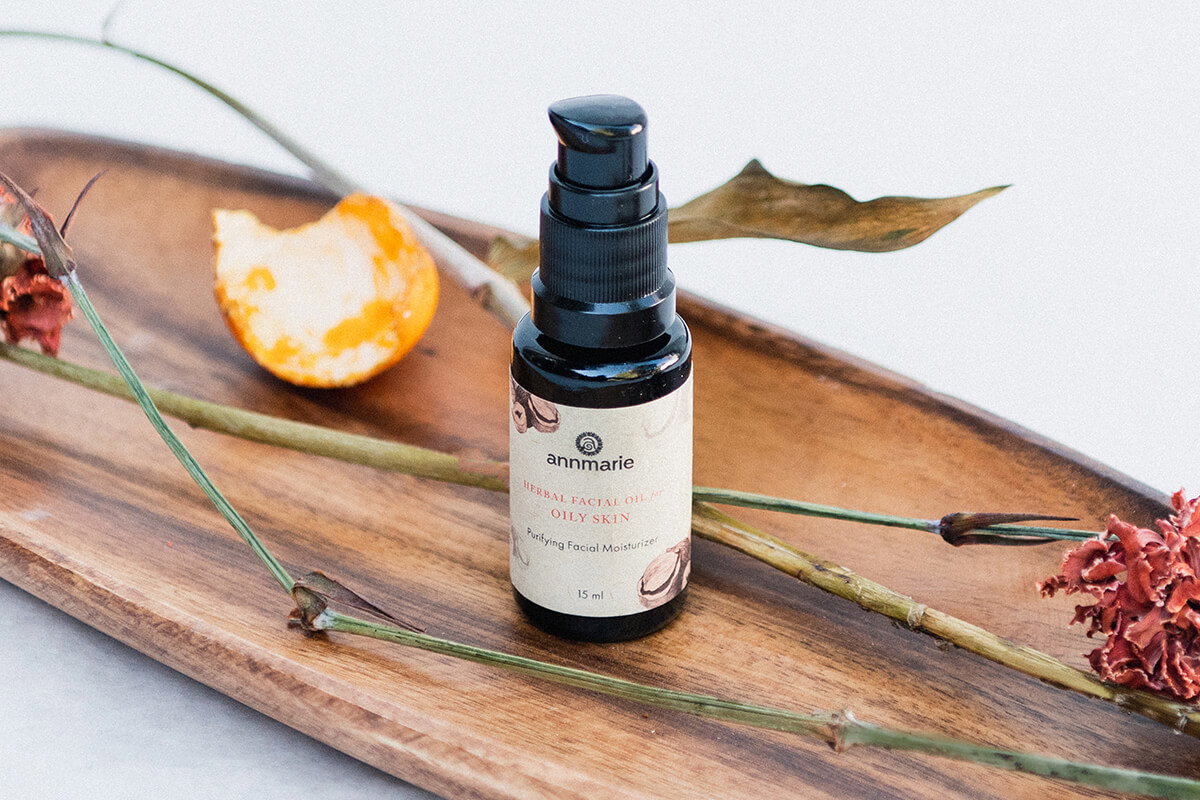 Herbal Facial Oil for Oily Skin
