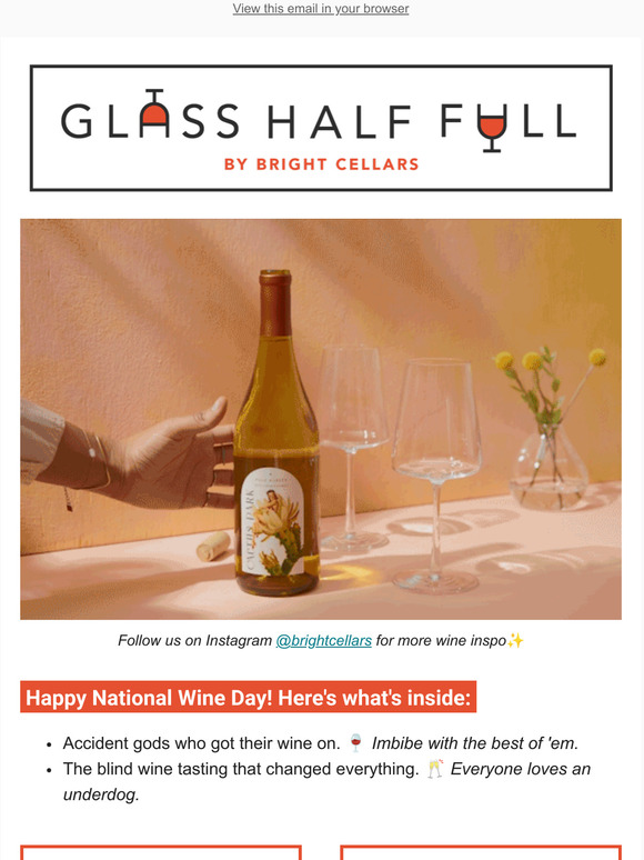 It's National Wine Day 