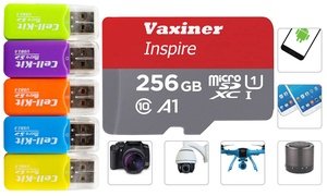 Original Vaxiner Inspire Memory Card 128GB 256G MicroSD TF Card SD Card