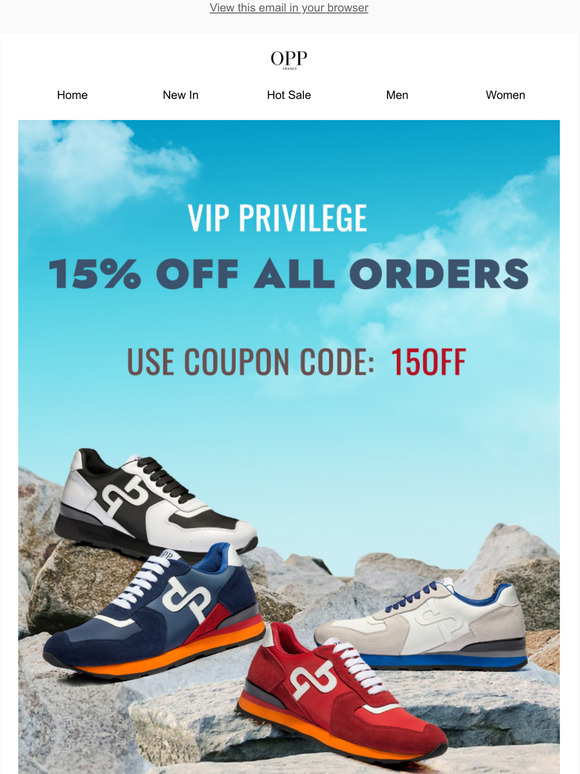 15% Off All Orders