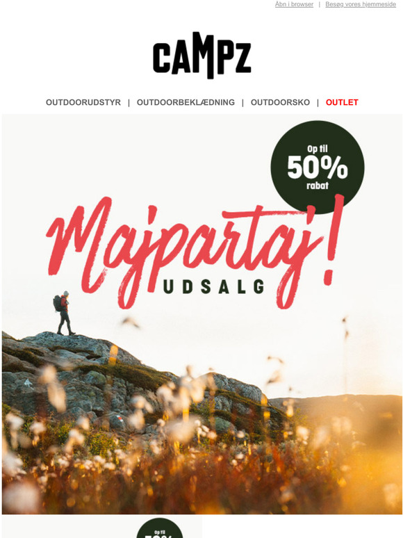 CAMPZ majpartaj-udsalg