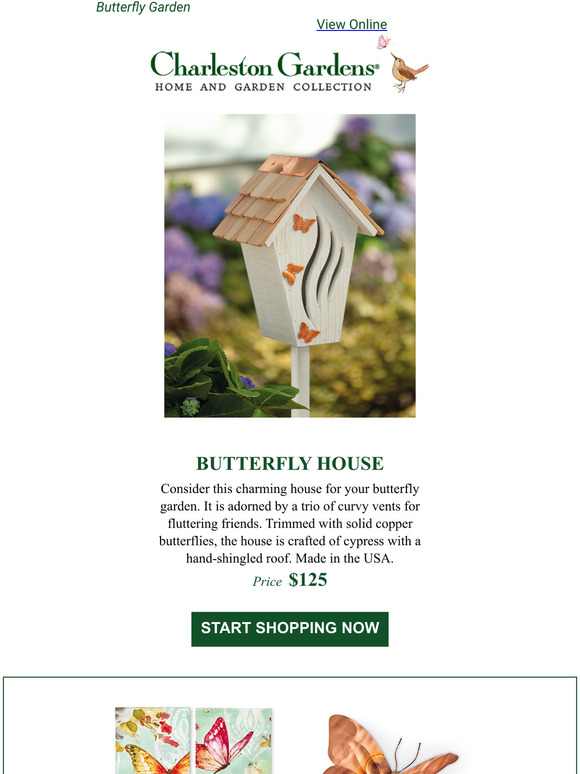 Charleston Gardens Charleston Gardens Gardening with fluttering