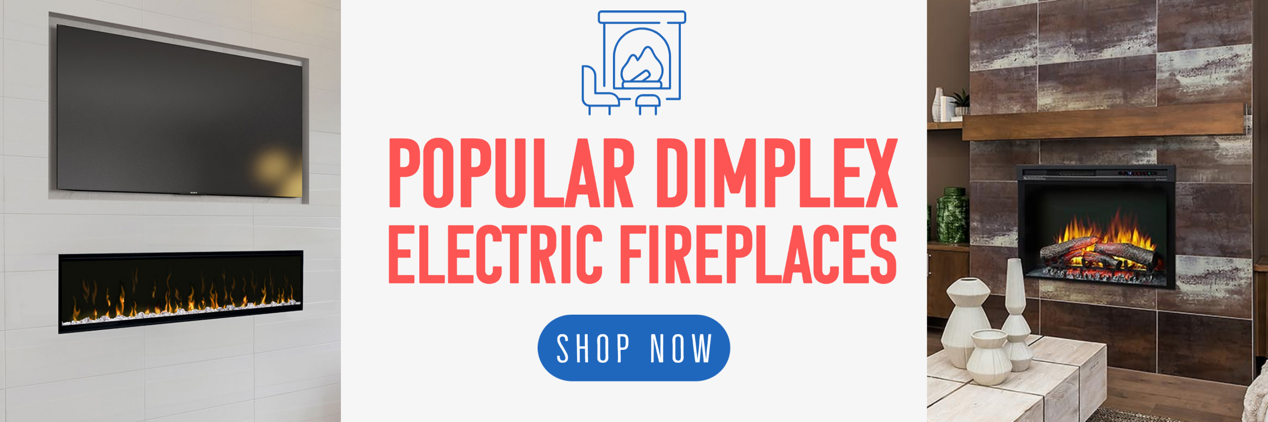 Take 10% Off Popular Dimplex Electric Fireplaces