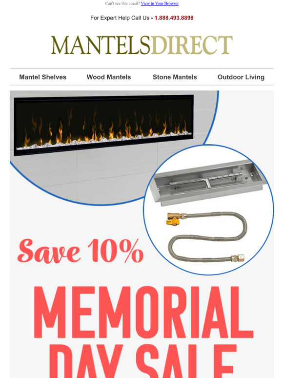 The Memorial Day Sale Starts Now!