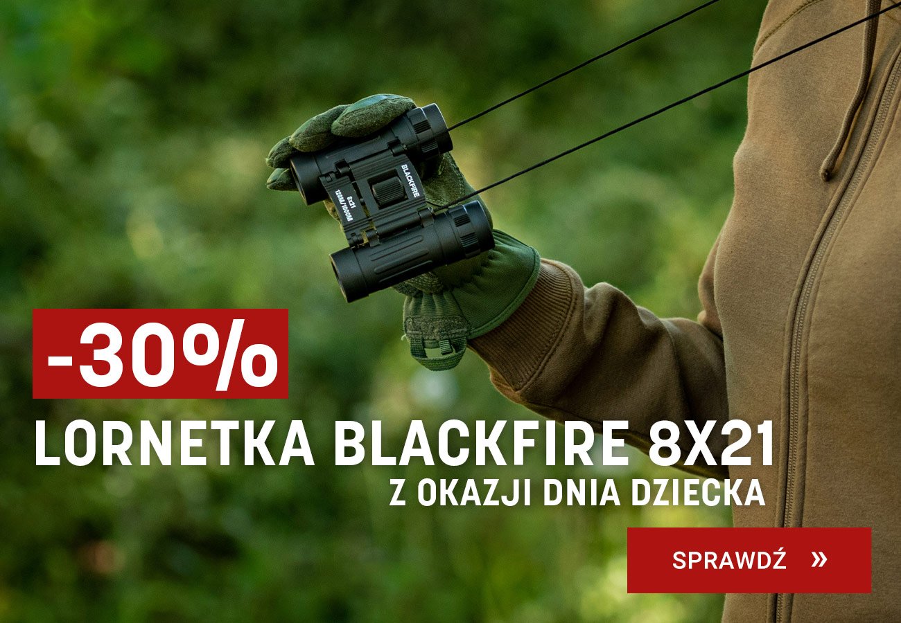 Z okazji Dnia Dziecka - Lornetka Blackfire 8x21 -30%!