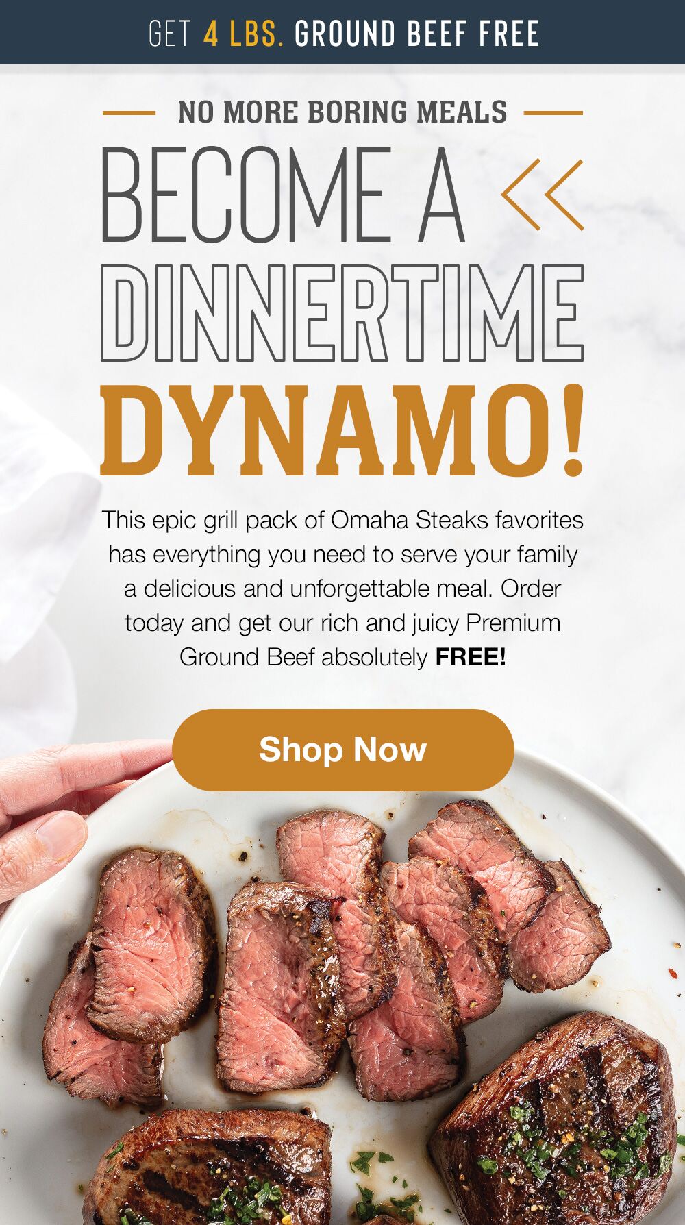 Ho-Ho-hold up! $30 Reward Card ENDS soon. - Omaha Steaks