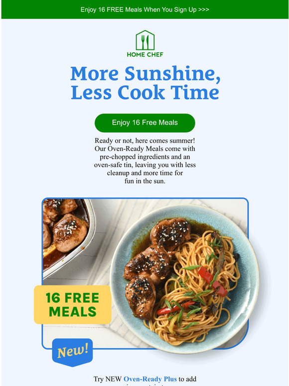 Home Chef (( Cooking has never been so simple )) Make sure you try