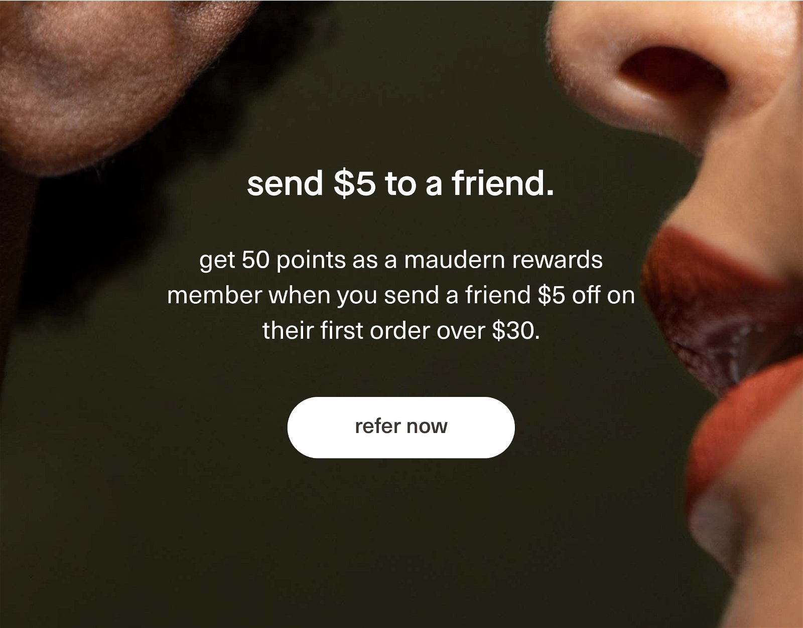send $5 to a friend.