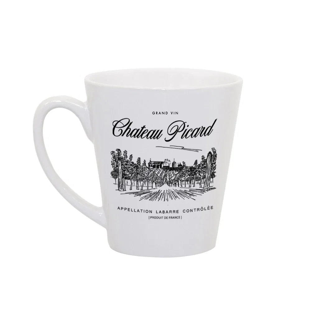 Image of Star Trek: Picard Chateau Picard Vineyard Logo 12 oz Latte Mug