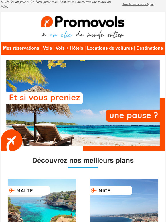 Et si vous preniez une pause ? 