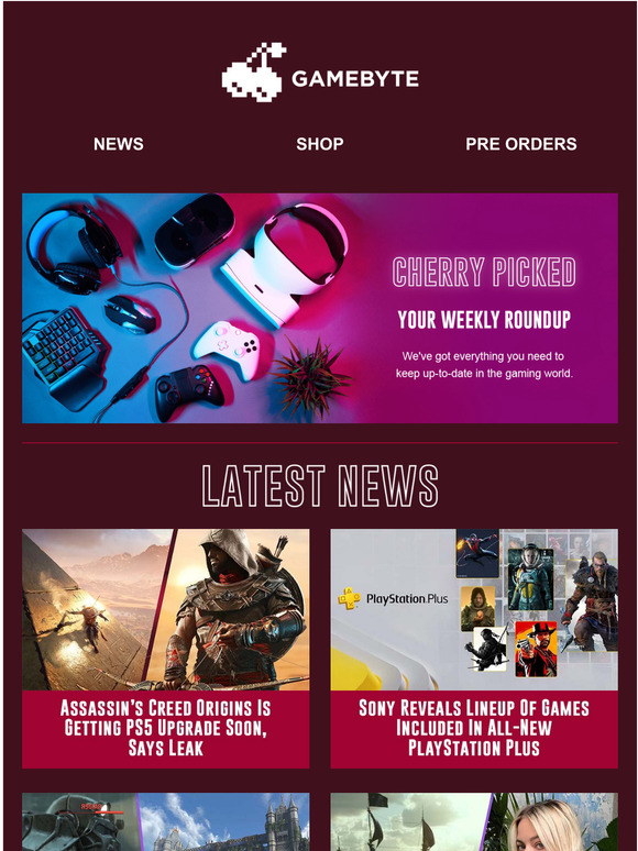 Your weekly gaming round-up