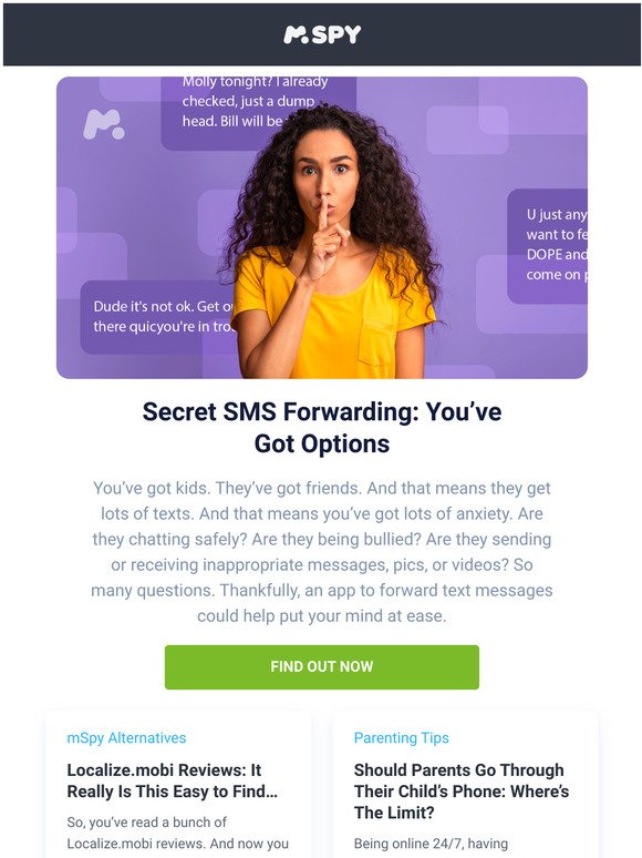Secret SMS Forwarding: Youve Got Options 