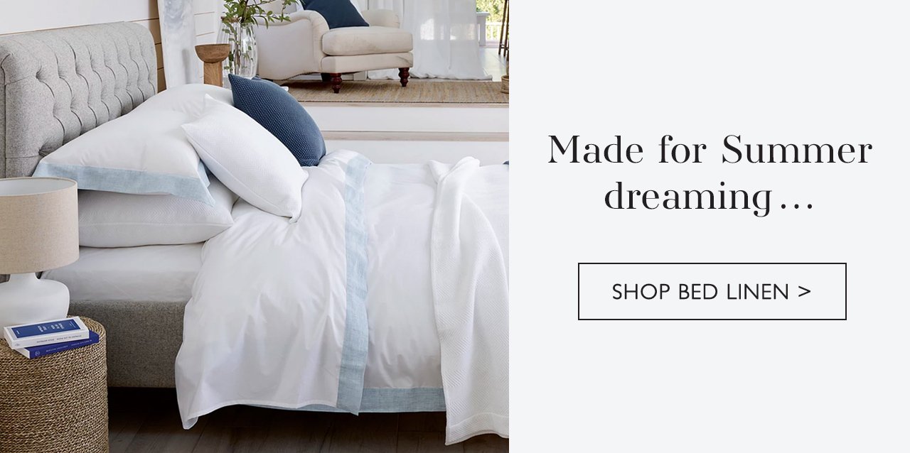 Made for Summer dreaming... | SHOP BED LINEN