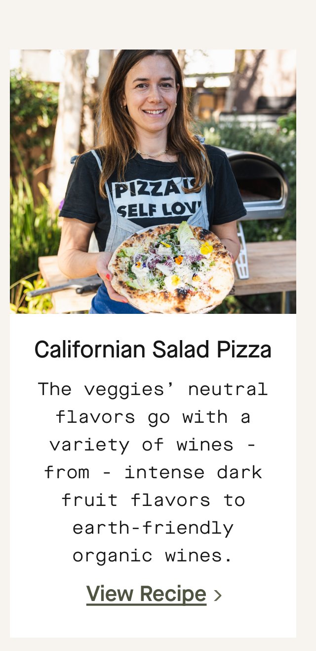 Californian Salad Pizza