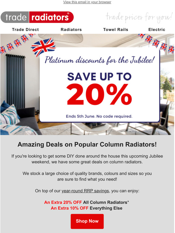 Up to 20% OFF - Platinum discounts just for you!