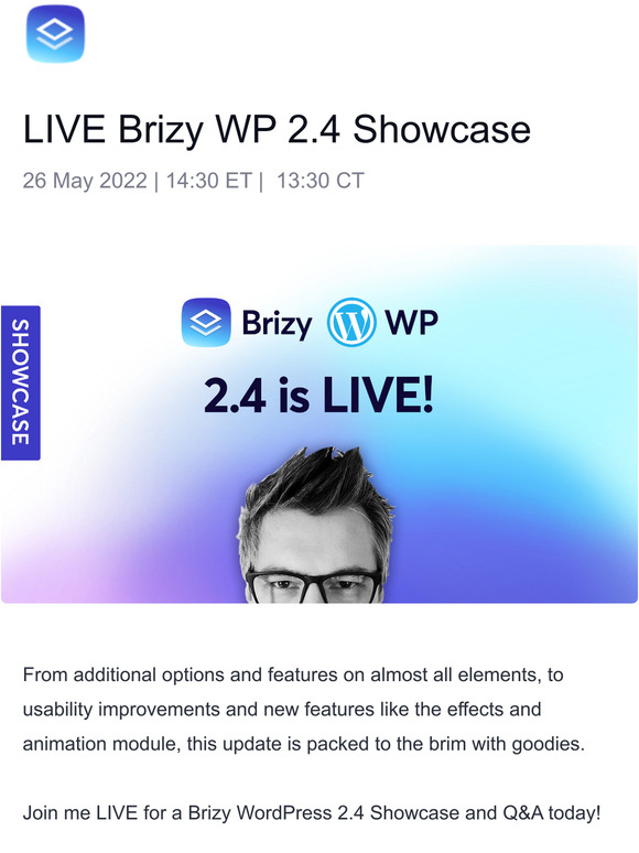 Join me LIVE today!