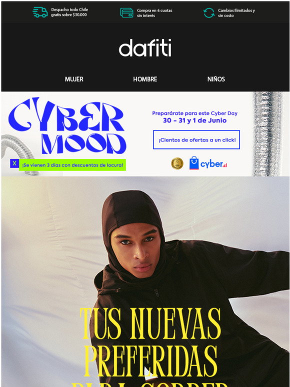 Dafiti: ¡No te lo pierdas! $10.000 en TODO Dafiti para tu primera compra. |  Milled